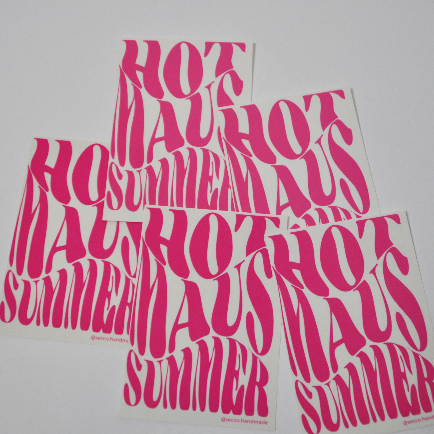 HOT MAUS SUMMER Sticker