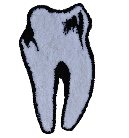 Zahn Teppich groß